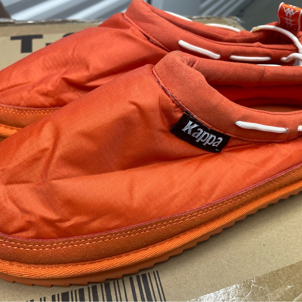 Kappa 222 Banda Mule Slip On Loafer Slide ‘Orange’ 371359W | Men’s Size 10